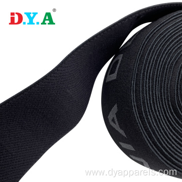 Eco-friendly jacquard waistband elastic band for underwear